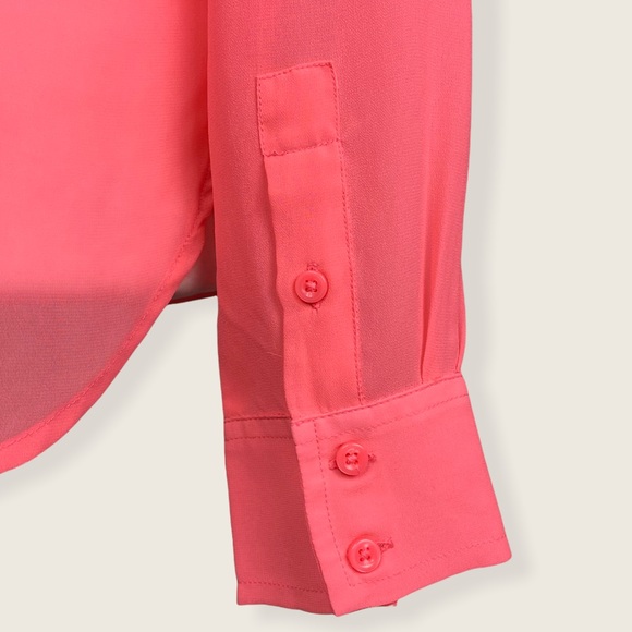 American Eagle Outfitters Semi-Sheer Button Down S - Picture 7 of 9